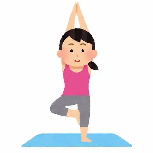  瑜伽形体做操做早操拉伸打太极锻炼身体健身锻炼卡通插画免扣素材手绘png2插画运动比赛健身