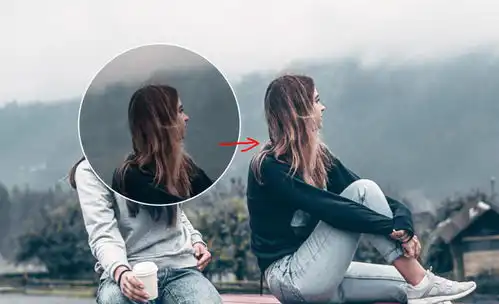  photoshop教程ps如何快速调节曝光不足略微模糊照片