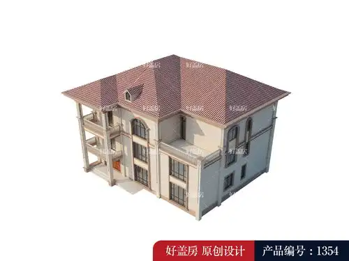 农村3间3层楼房设计图  农村3间3层楼房设计图