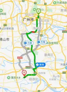  有没有人能够提供广州东车站到顺德新世纪医院的地图