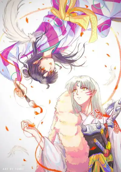 犬夜叉神乐杀生丸