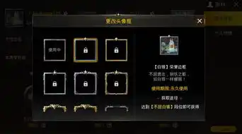 绝地求生刺激战场怎么换头像框换头像框的方法 绝地求生刺激战场怎么换头像框换头像框的方法