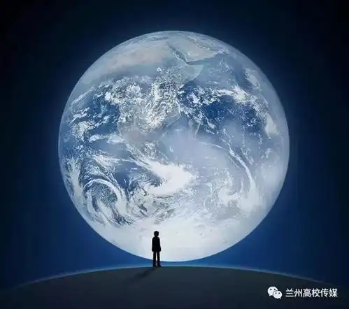 微信一个人看地球图片