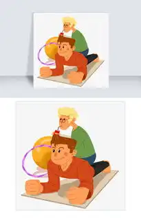  健身馆训练男子人物插画图片素材psb格式下载动漫人物大全