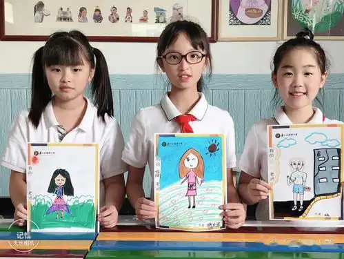  教师节前的惊喜萧山这一学校的学生们,集体给老师画头像