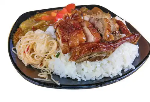  烧鸭饭,中国菜系,食品餐饮,摄影素材,汇图网