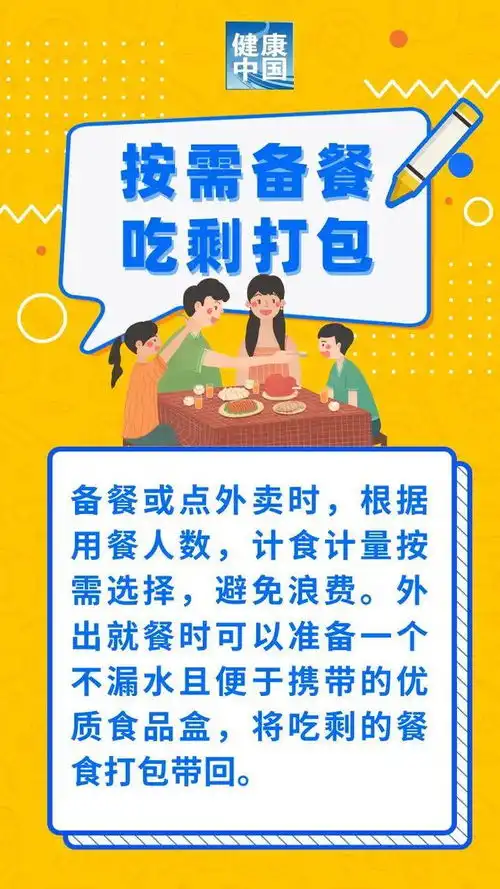  简单四招,教你杜绝餐桌上的浪费