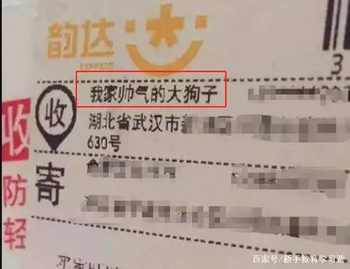  当代大学生快递名有多好笑收件人名字叫不出口,快递小哥很为难