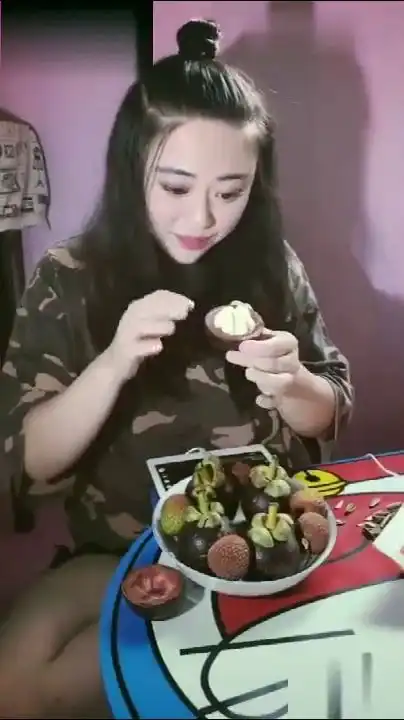  恶搞女友山竹到底是甜的还是辣的哈哈哈哈