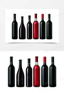  图片素材红酒瓶设计模板下载熊猫办公