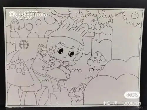  教师节中秋节主题课程,超强的绘画技法真的绝了孩子们都抢着画