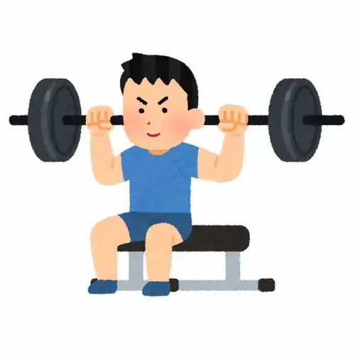  健身房肌肉动感单车举铁跑步机健身教练有氧运动健身锻炼卡通插画免扣素材手绘png16插画运动比赛健身