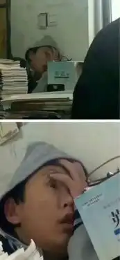 你知道为啥他要睡地上么  你知道为啥他要睡地上么