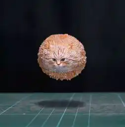  真正的猫奴,把猫咪的搞笑照片做成模型,太魔性