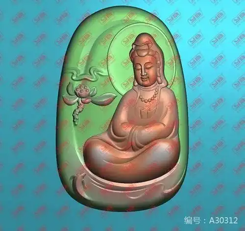  玉雕素材之观世音菩萨玉雕鉴赏,世间最美的慈悲