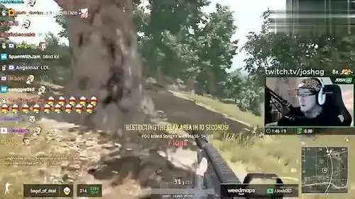  绝地求生,普通玩家秒杀神仙,结局搞笑