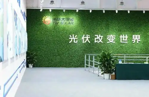  重磅通威太阳能金堂基地一期项目第一片电池片顺利下线