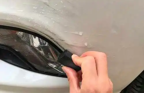  汽车划伤如何补漆,具体步骤