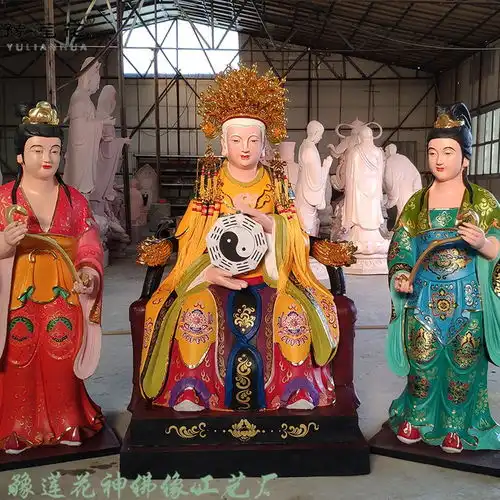 十二老母神像无生老母无圣泰山奶奶黎山老母西山老母雕像  十二老母神像无生老母无圣泰山奶奶黎山老母西山老母雕像