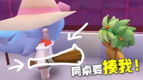  迷你世界搞笑段子142同桌拿起大木棍,追着我满教室打