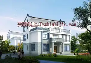 带车库徽派风格三层别墅房屋设计图,新农村住宅设计推荐  带车库徽派风格三层别墅房屋设计图,新农村住宅设计推荐