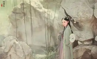  美人执扇风花醉,精修古风人像摄影