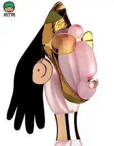 家居物品diy手工人偶拼贴创意雕塑作品  家居物品diy手工人偶拼贴创意雕塑作品