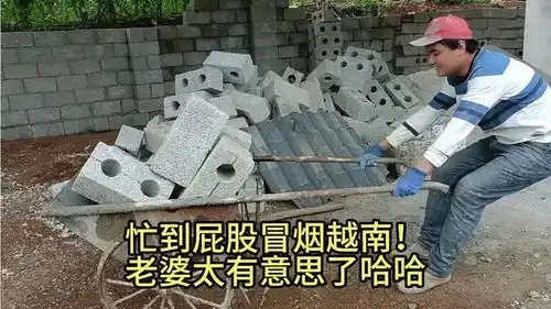  这个越南老婆太有意思了,忙到屁股冒烟都会说,真是太搞笑了