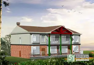 建筑面积436㎡框架结构实用双拼二层住宅设计图纸2010农村房屋设计图51图纸网  建筑面积436㎡框架结构实用双拼二层住宅设计图纸2010农村房屋设计图51图纸网