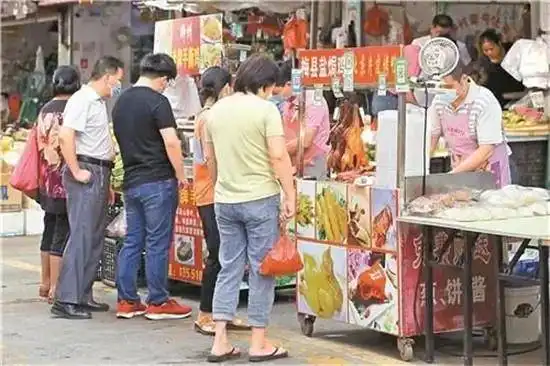  广州可以摆摊了8400多个流动摊位,已安排上了