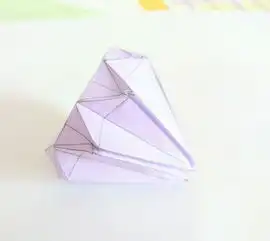  儿童手工折纸大全钻石折纸图解教程