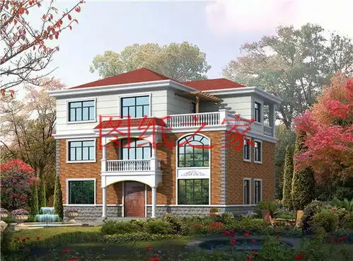 占地面积150平农村三层别墅设计图,外观新颖别致,居住舒适  占地面积150平农村三层别墅设计图,外观新颖别致,居住舒适