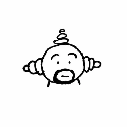 开心搞笑的简笔头像