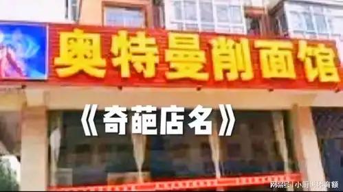  合法但有病盘点奇葩店名搞笑视频