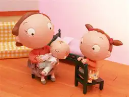  小娃娃的幸福生活壁纸