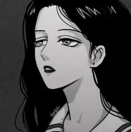  黑白动漫头像除了春天禁止入内