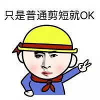  剪头发表情包微信头像图片大全