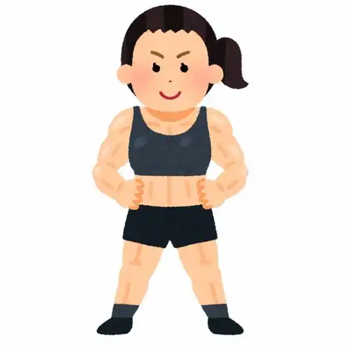  健身房肌肉有氧运动健身锻炼卡通插画免扣素材手绘png6插画运动比赛健身