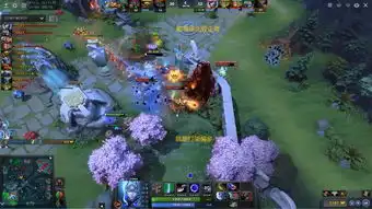  dota2一场比赛打了五个小时,圣剑满地捡,全图被照亮