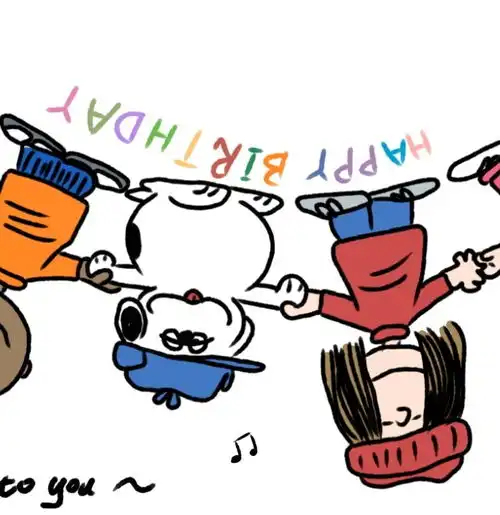 九宫格史努比九宫格生日配图  九宫格史努比九宫格生日配图