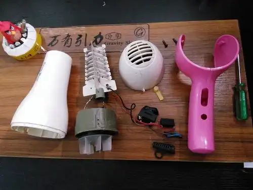  家里的吹风机坏了,尝试自己动手,也许能修理好