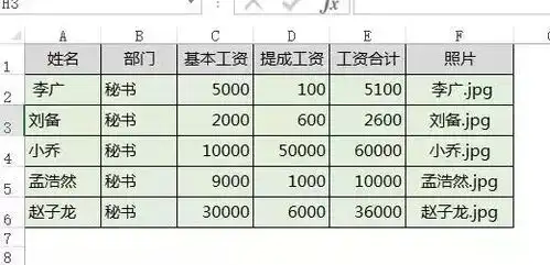  你会做带员工照片的工资条吗2分钟教会你