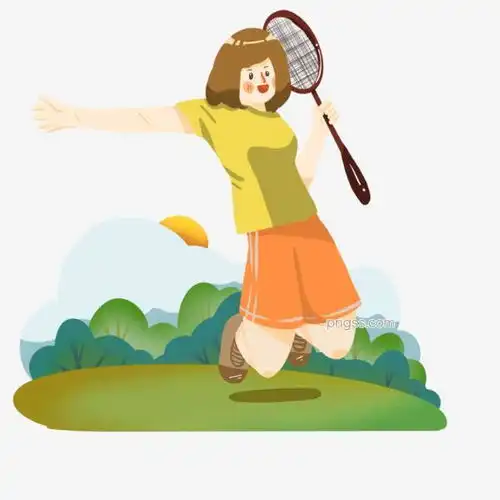  健身运动网球插画图片大小2048x2048px图片尺寸1.38mb来自png搜索网pngss.com免费免扣png素材下载打网球的女孩锻炼身体活动筋骨健身运动卡通插画卡通手绘绿色的草坪体育运动