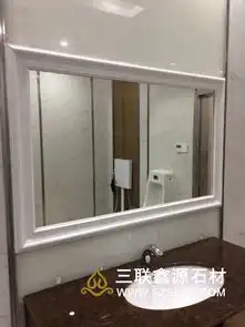  大理石整体浴室盆贴图