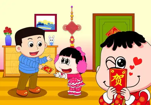 压岁钱图片搞笑小孩子