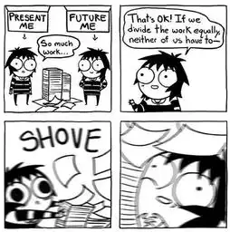  周末漫画女生们神经质的可爱日常,你中枪了没