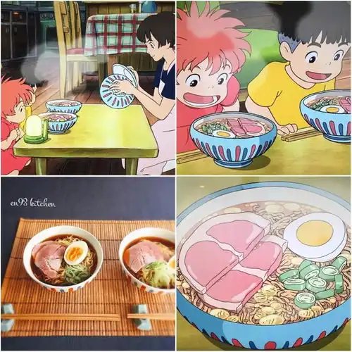  打破次元墙的美食日本小姐姐还原宫崎骏动画中的美食,看完你饿了吗