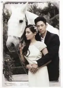  吴建豪结婚照创意新奇盘点娱乐大腕儿罕见的搞怪婚纱照