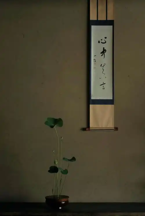  茶室装饰中花道插花给你带来不一样的茶空间境界