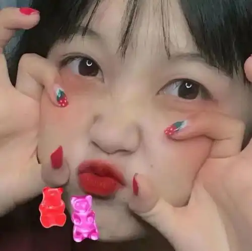  三人闺蜜可爱真人头像香妮乐铁汁